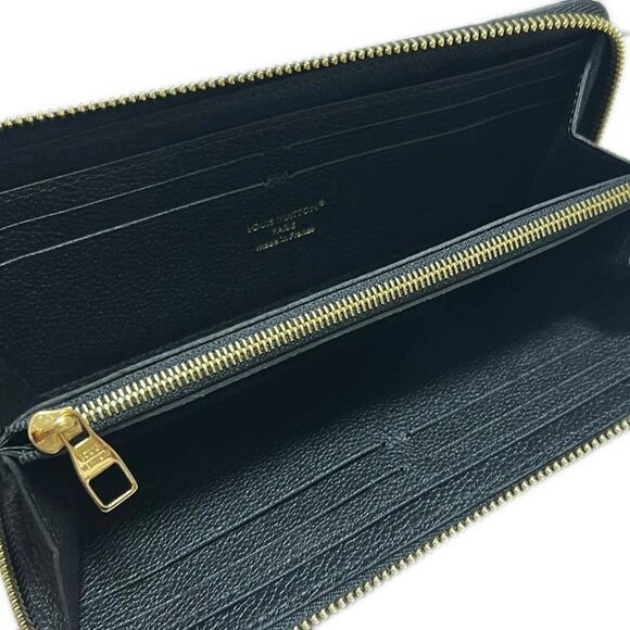 LOUIS VUITTON Portefeuille Clmence Noir Monogram Empreinte - 641-072125 - Picture 3 of 6